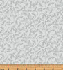 Benartex A Botanical Season 13467-14 Holly Leaf Scroll Grey | Per Half Yard