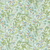 Moda Harvest Wishes 56063-13 Aqua Fall Foliage | Per Half Yard