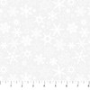 Northcott Basically Black & White 1011-10 White Snowflakes | Per Half Yard