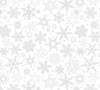 Northcott Basically Black & White 1011M-10 Silver Metallic Snowflakes | Per Half Yard