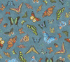 Windham Butterfly Collector Lepidoptery Butterflies 53610-4 Classic Blue | Per Half Yard