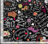 Timeless Treasures I Love Knitting - Knitting Words GAIL-C1089 | Priced per Half Yard