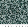 Northcott Pearls Banyan Batik 80996-68 Smokey Teal Wild Daisies | Per Half Yard