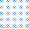 QT Fabrics Dots & Stripes & More Brights 28891-ZB Blue Mini Dot | Sold By Half-Yard