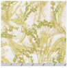 Robert Kaufman Autumn Fields SRKM 21575-15 Ivory Wheat Field Metallic| Per Half Yard