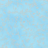 Robert Kaufman Holiday Flourish Snow Flower Metallic Scroll Sky Blue | SOLD BY THE HALF-YARD