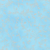 Robert Kaufman Holiday Flourish Snow Flower Metallic Scroll Sky Blue | Per Half Yard