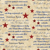 Benartex American Spirit 16104-72 America Inspired Tan Patriotic Words | Per Half Yard