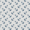 Benartex Coastal Burlap 16055-08 Burlap Anchors Light Grey | Per Half Yard