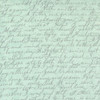 Moda Collections for a Cause: Etchings 44337-12 Wise Words Text Aqua | Per Half Yard