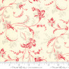 Moda Collections for a Cause: Etchings 44333-22 Jacobean Scroll Blender Parchment Red | Per Half Yard