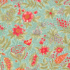 Moda Collections for a Cause: Etchings 44332-12 Jacobean Floral Aqua | Per Half Yard