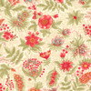 Moda Collections for a Cause: Etchings 44332-11 Jacobean Floral Parchment | Per Half Yard