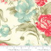 Moda Collections for a Cause: Etchings 44330-11 Bold Blossoms Lg Parchment | Per Half Yard