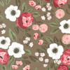 Moda Lovestruck by Lella Boutique 5190 16 Bramble Gardensweet Floral Roses | Per Half Yard