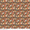 Riley Blake Shades of Autumn C13473 Brown Acorns Oak Leaves | Per Half Yard