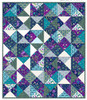 Free Pattern Download | Frog Pond for Water's Edge fabrics by Natural Born Quilter for Northcott Fabrics