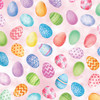 Benartex Cottontail Farms 14404-21 Easter Eggs Pink | Per Half Yard