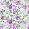 In The Beginning - Ethereal by Jason Yenter 2JYT-3 Rose Vine Purple | Sold By Half-Yard