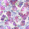 In The Beginning - Ethereal by Jason Yenter 1JYT-3 Large Floral Purple | Sold By Half-Yard