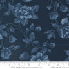 Moda Shoreline by Camille Rosskelley 55300-24 Cottage Large Floral Navy | Per Half Yard