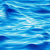 Michael Miller Sea World 11488 BLUE Rippling Waves | Per Half Yard