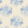 Tilda Sunday Brunch 100597 Mia Blue | SOLD BY THE HALF-YARD