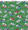 Preorder: 2025 All New England Shop Hop Fabric - Campers Green 1513-044 | SOLD BY THE HALF-YARD