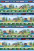 Preorder: 2025 All New England Shop Hop Fabric - New England Stripe Multi 1512-099 | SOLD BY THE HALF-YARD