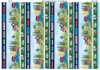 Preorder: 2025 All New England Shop Hop Fabric - New England Stripe Multi 1512-099 | SOLD BY THE HALF-YARD