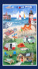 Preorder: 2025 All New England Shop Hop Fabric - New England PANEL Multi 1511-999 measures 24"x44"