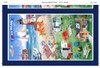 Preorder: 2025 All New England Shop Hop Fabric - New England PANEL Multi 1511-999 measures 24"x44"