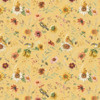 Riley Blake Sunflower Whispers CD16671 Yellow Prairie Flowers Birds | SOLD BY THE HALF-YARD