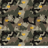Caterpillar® 100 Years Camo Green C16721-Green from Riley Blake | SOLD BY THE HALF-YARD