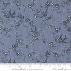Moda Kansas Troubles Bluebirds Nest 9800 34 Light Blue Happy Bluebird Floral | SOLD BY THE HALF-YARD