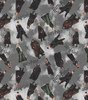 Benartex Harry Potter Characters Gray 15217-11 | SOLD BY THE HALF-YARD