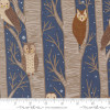 Moda Night Owl by Gingiber 48420 14 Dusk Owls Trees | SOLD BY THE HALF-YARD