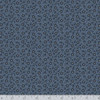 Marcus Fabrics - Grace Elizabeth by Carrie Quinn - Flower Scroll Blue | SOLD BY THE HALF-YARD