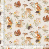Dear Stella - Count On Me PSTELLA-DNS3312 Taupe Fawn'd Of You Baby Animals | SOLD BY THE HALF-YARD