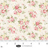 Blank Quilting - Parisian Snippets 4290-41 Ecru Roses | SOLD BY THE HALF-YARD