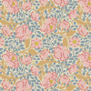 Tilda Songbird 100654 Flora Blue Floral | SOLD BY THE HALF-YARD