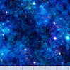 QT Fabrics Earthly Delights 31316-Y Starry Night Celestial Royal | SOLD BY THE HALF-YARD