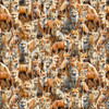 Windham Fabrics Wildlife 55034D-1 Sly Fox Rust | SOLD BY THE HALF-YARD