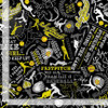 Timeless Treasures Fitness Fanatic SPORT-CD1694 Black Girl's Softball Text | SOLD BY THE HALF-YARD