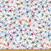 Hoffman Wings Over Wildflowers X5707 20 Natural Multi Dragonflies | SOLD BY THE HALF-YARD