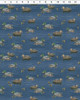 Clothworks Lake & Lodge Y4682-88 Digital Ducks Denim | SOLD BY THE HALF-YARD