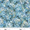 Behind Blue Eyes 8650-77 Cyan Floral Spray by Studio E | SOLD BY THE HALF-YARD