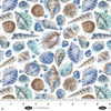 Blank Quilting - Seatopia 4562-01 Seashells | SOLD BY THE HALF-YARD