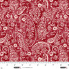 Pieces of America 8594-82 Red Paisley by Studio E | SOLD BY THE HALF-YARD
