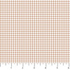 Figo Nest Modern Basics 92101-32 Toffee Checks | SOLD BY THE HALF-YARD
